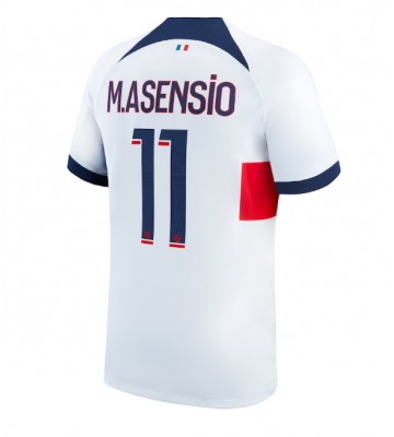 Paris Saint-Germain Marco Asensio #11 Vieraspaita 2023-24 Lyhyet Hihat